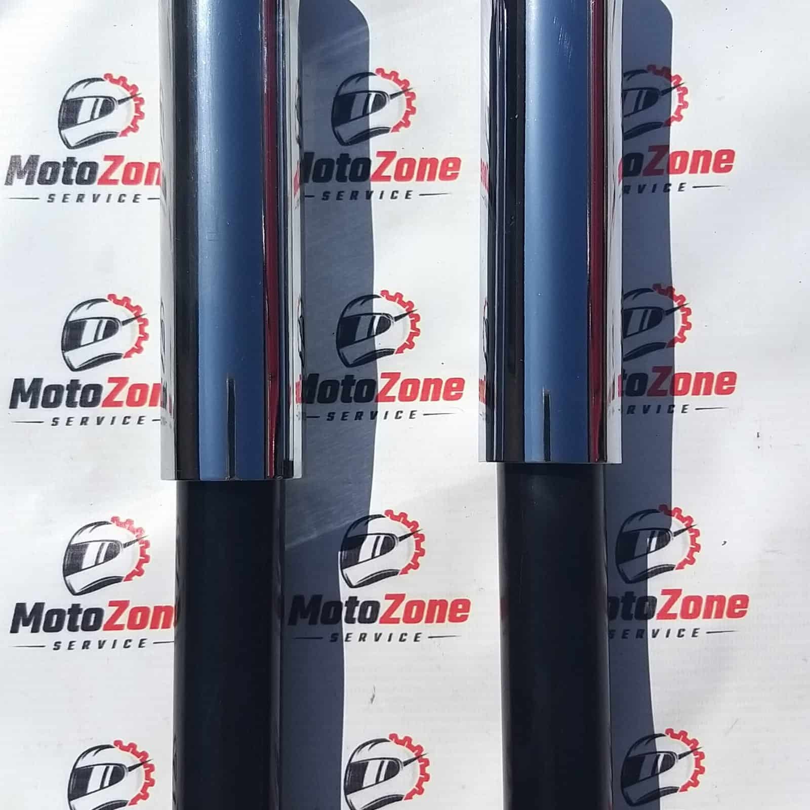 Amortyzatory Simson S51 / SR50 szklanki chromowane po renowacji DDR