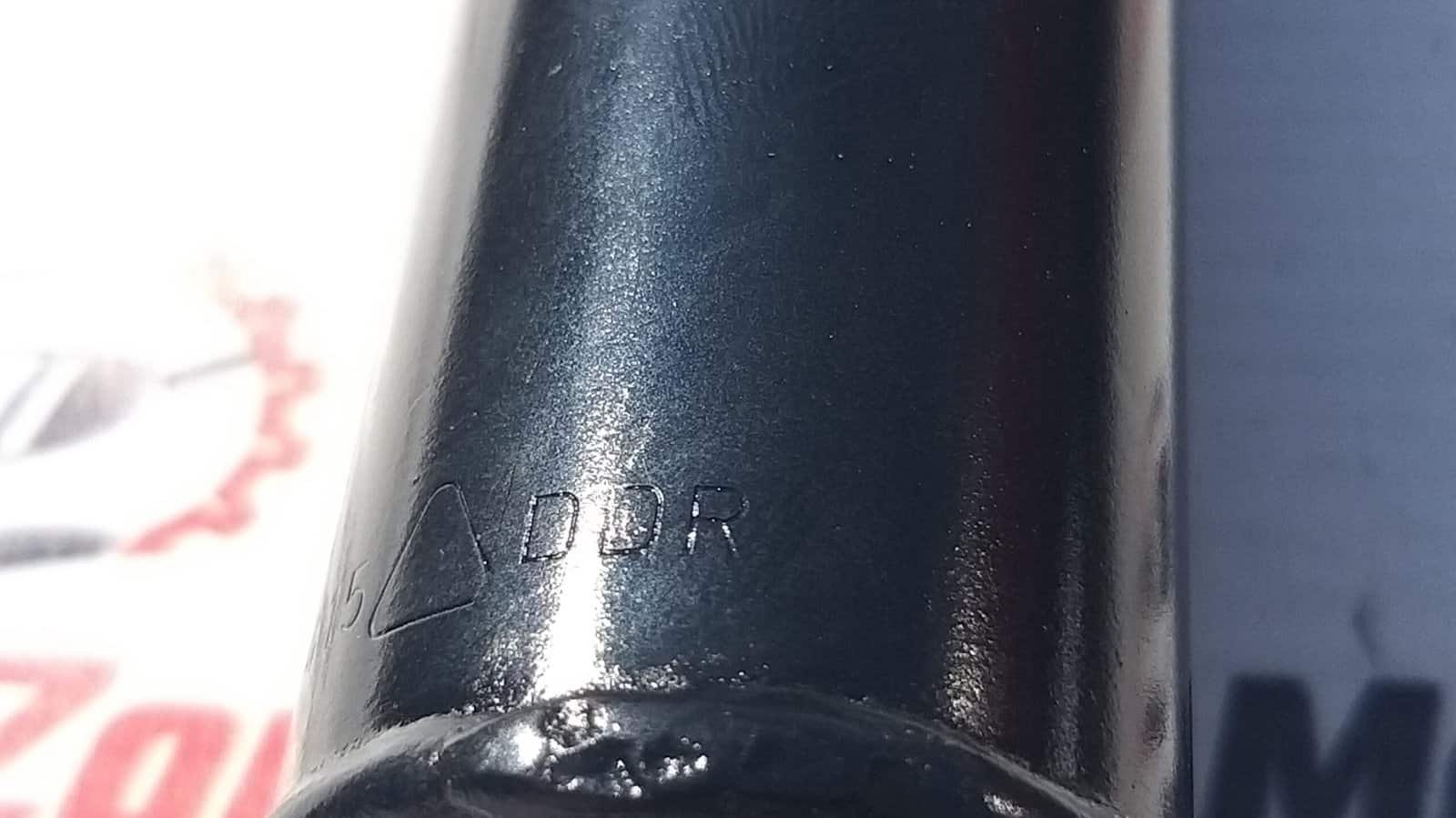 Amortyzatory Simson S51 / SR50 szklanki chromowane po renowacji DDR - obrazek 2