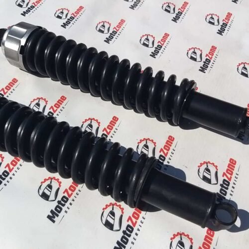 Amortyzatory Simson S53 / SR50 odnowione, gotowe do montażu, wysokiej jakości części do motocykli DD.