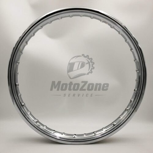 Felga obręcz koła WSK B1 – oryginalna PRL, ponownie chromowana