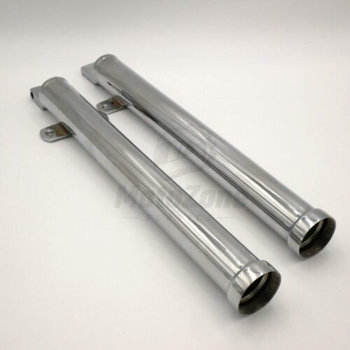 Przedłużki chromowane do lamp WSK B1, używane, w dobrym stanie.