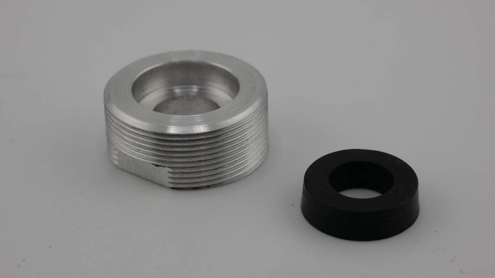 Nakrętka wkładu amortyzatora SHL M17 aluminiowa zmodyfikowana - obrazek 3