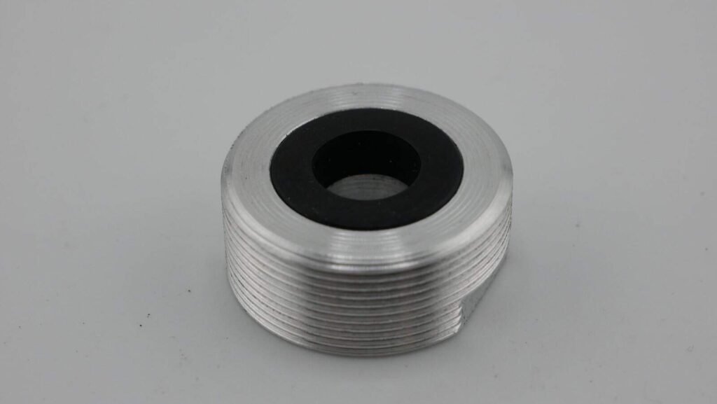 Nakrętka wkładu amortyzatora M17, aluminiowa, zmodyfikowana, do motocykli i pojazdów.