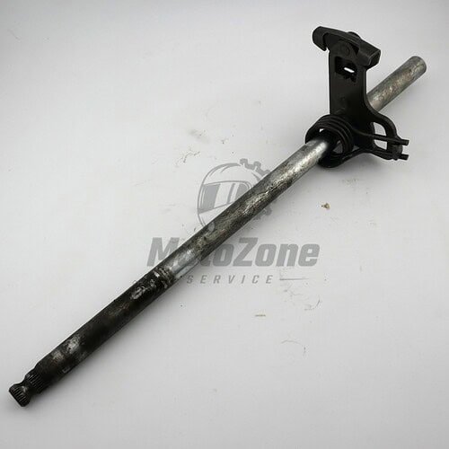 13161 / 92081 / 92144 Dźwignia wałka zmiany biegów (LEVER-COMP-CHANGE SHAFT) – Kawasaki ZXR400 131611191 / 920811708 / 921441074 – używane