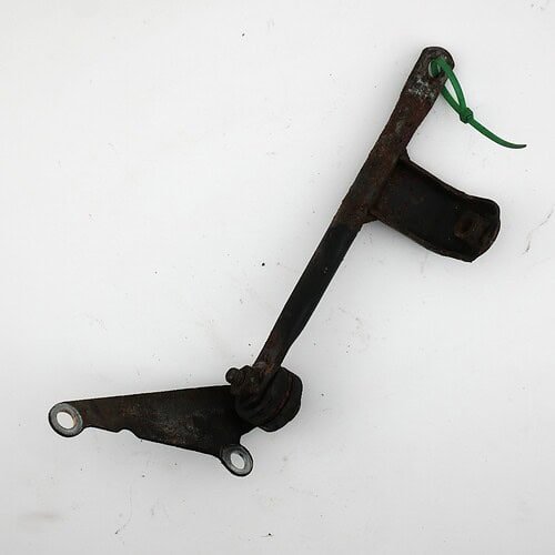 35011 / 11047A Wspornik chłodnicy lewy (komplet) (STAY,LH / BRACKET,LH) – Kawasaki ZXR400 350111584 / 110471379 – używane