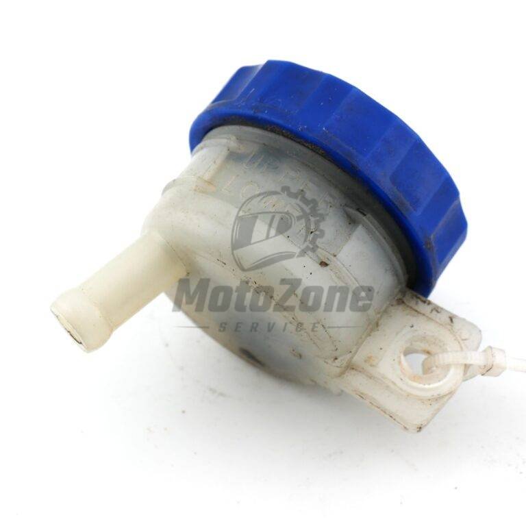 MotoZoneService - 43078 / 43027 / 43028 / 43026 Zbiorniczek tylnej pompy hamulcowej (komplet) (RESERVOIR / CAP / DIAPHRAGM) – Kawasaki ZXR400 430781082 / 430271051 / 430281057 / 430261051 – używane