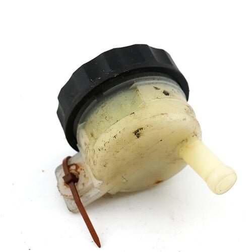 43078 / 43027 / 43028 / 43026 Zbiorniczek tylnej pompy hamulcowej (komplet) (RESERVOIR / CAP / DIAPHRAGM) – Kawasaki ZXR400 430781082 / 430271051 / 430281057 / 430261051 – używane