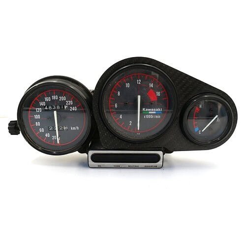 F2530 25005 Prędkościomierz obrotomierz licznik (SPEEDOMETER) – Kawasaki ZXR400 250051248 – używane