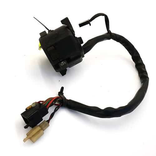 46091A Przełączniki zespolone obudowa lewa (HOUSING-ASSY-CONTROL,LH) – Kawasaki ZXR400 460911447 – używane