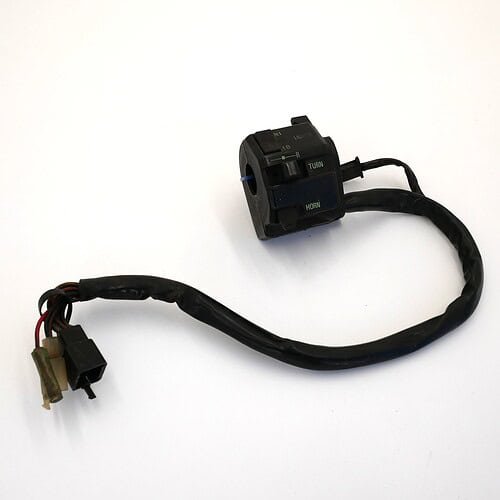 46091A Przełączniki zespolone obudowa lewa (HOUSING-ASSY-CONTROL,LH) – Kawasaki ZXR400 460911447 – używane