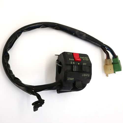 46091 Przełączniki zespolone obudowa prawa (HOUSING-ASSY-CONTROL,RH) – Kawasaki ZXR400 460911441 – używane