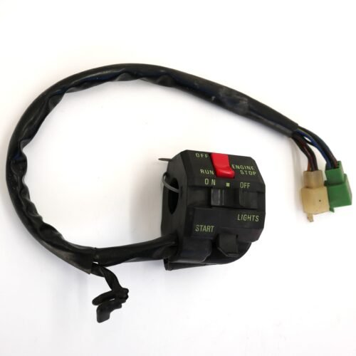 MotoZoneService - 46091 Przełączniki zespolone obudowa prawa (HOUSING-ASSY-CONTROL,RH) – Kawasaki ZXR400 460911441 – używane