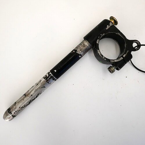 46003 / 46012 Clip-on kierownica lewa (HANDLE + HOLDER) – Kawasaki ZXR400 460031340 / 460121240 – używane