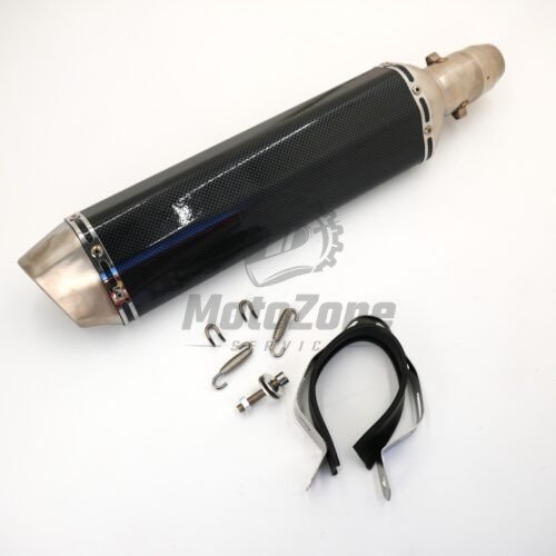 92022A Tłumik sportowy karbon uniwersalny slip-on – nowe