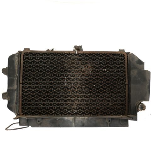 MotoZoneService - 39060 Zestaw chłodnica wentylator czujnik wersja H (RADIATOR) – Kawasaki ZXR400 H1 1989 390601093 – używane