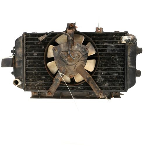 MotoZoneService - 39060 Zestaw chłodnica wentylator czujnik wersja H (RADIATOR) – Kawasaki ZXR400 H1 1989 390601093 – używane