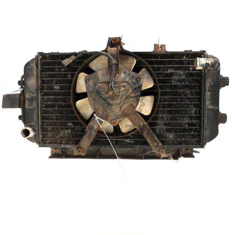 MotoZoneService - 39060 Zestaw chłodnica wentylator czujnik wersja H (RADIATOR) – Kawasaki ZXR400 H1 1989 390601093 – używane