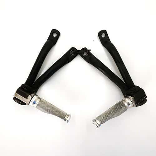 35011 / 34028 Podnóżki pasażera komplet (STEP,RR) – Kawasaki ZXR400 350111497 / 350111498 / 340281490 / 340281491 – używane