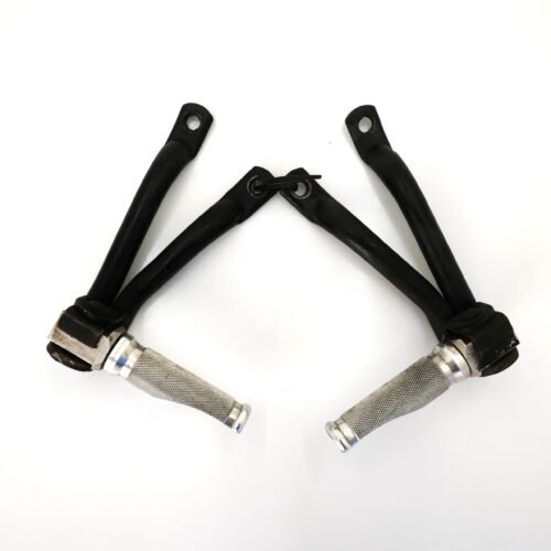 MotoZoneService - 35011 / 34028 Podnóżki pasażera komplet (STEP,RR) – Kawasaki ZXR400 350111497 / 350111498 / 340281490 / 340281491 – używane