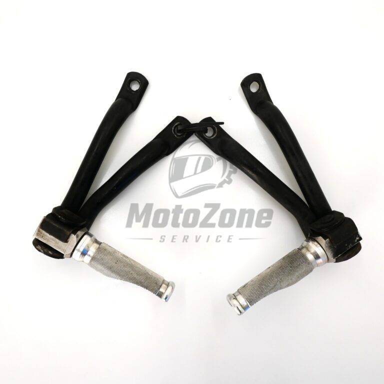 MotoZoneService - 35011 / 34028 Podnóżki pasażera komplet (STEP,RR) – Kawasaki ZXR400 350111497 / 350111498 / 340281490 / 340281491 – używane
