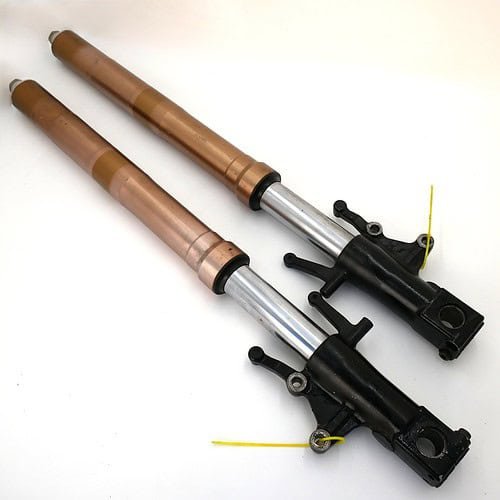 44070 Amortyzatory przednie komplet Lagi (DAMPER-ASSY,FORK) – Kawasaki ZXR400 440705044KF – używane