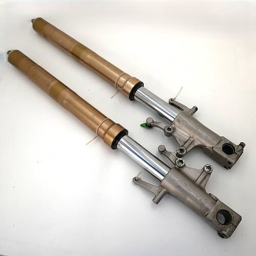 44070 Amortyzatory przednie komplet Lagi (DAMPER-ASSY,FORK) – Kawasaki ZXR400 440705044KF – używane