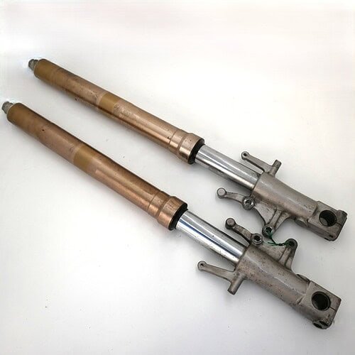 44070 Amortyzatory przednie komplet Lagi (DAMPER-ASSY,FORK) – Kawasaki ZXR400 440705044KF – używane