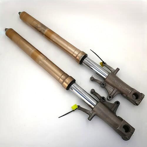 44070 Amortyzatory przednie komplet Lagi (DAMPER-ASSY,FORK) – Kawasaki ZXR400 440705044KF – używane