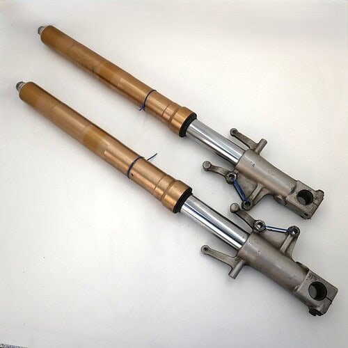 44070 Amortyzatory przednie komplet Lagi (DAMPER-ASSY,FORK) – Kawasaki ZXR400 440705044KF – używane