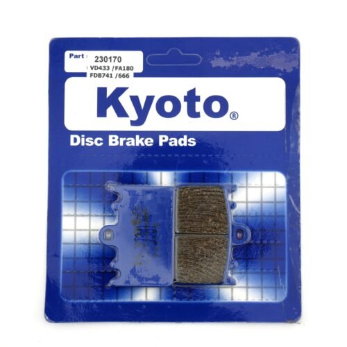 MotoZoneService - 43082 Klocki hamulcowe (Kyoto) (PAD-ASSY-BRAKE) – Kawasaki ZXR400 430821130 – nowe