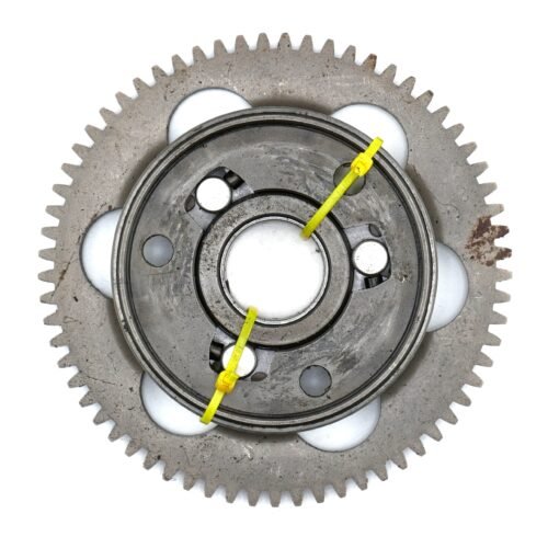 MotoZoneService - 13193 / 16085 Sprzęgło jednokierunkowe + koło zębate 65T (CLUTCH-ASSY-ONEWAY + GEAR, ONEWAY CLUTCH) – Kawasaki ZXR400 131931002 / 132160880 – używane