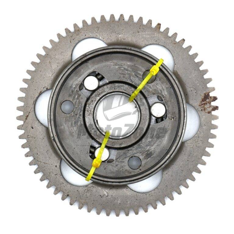 13193 / 16085 Sprzęgło jednokierunkowe + koło zębate 65T (CLUTCH-ASSY-ONEWAY + GEAR, ONEWAY CLUTCH) – Kawasaki ZXR400 131931002 / 132160880 – używane MotoZoneService - 13193 / 16085 Sprzęgło jednokierunkowe + koło zębate 65T (CLUTCH-ASSY-ONEWAY + GEAR, ONEWAY CLUTCH) – Kawasaki ZXR400 131931002 / 132160880 – używane