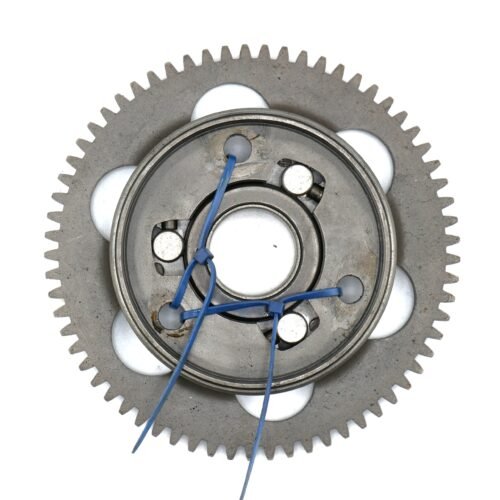 MotoZoneService - 13193 / 16085 Sprzęgło jednokierunkowe + koło zębate 65T (CLUTCH-ASSY-ONEWAY + GEAR, ONEWAY CLUTCH) – Kawasaki ZXR400 131931002 / 132160880 – używane 1
