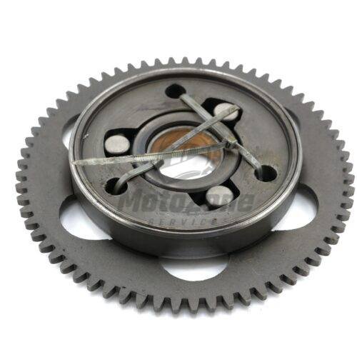 MotoZoneService - 13193 / 16085 Sprzęgło jednokierunkowe + koło zębate 65T wersja H (CLUTCH-ASSY-ONEWAY + GEAR, ONEWAY CLUTCH) – Kawasaki ZXR400H 131931002 / 132160880 – używane 2