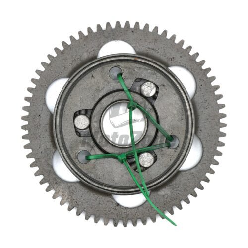 13193 / 16085 Sprzęgło jednokierunkowe + koło zębate 65T (CLUTCH-ASSY-ONEWAY + GEAR, ONEWAY CLUTCH) – Kawasaki ZXR400 131931002 / 132160880 – używane 3