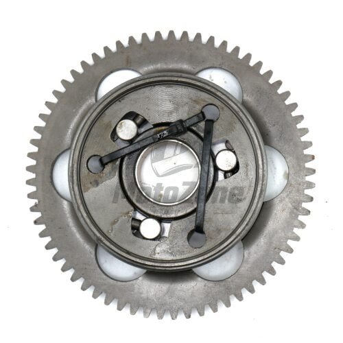13193 / 16085 Sprzęgło jednokierunkowe + koło zębate 65T (CLUTCH-ASSY-ONEWAY + GEAR, ONEWAY CLUTCH) – Kawasaki ZXR400 131931002 / 132160880 – używane 4