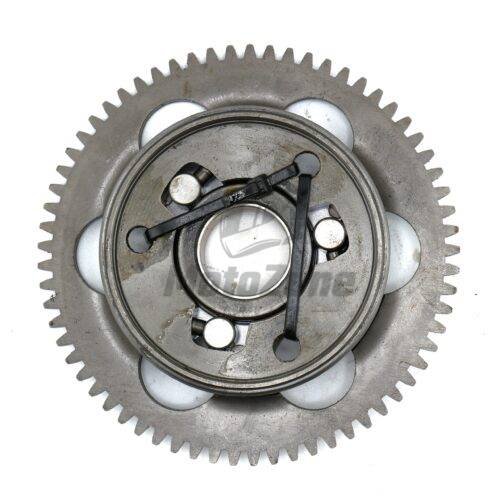 MotoZoneService - 13193 / 16085 Sprzęgło jednokierunkowe + koło zębate 65T (CLUTCH-ASSY-ONEWAY + GEAR, ONEWAY CLUTCH) – Kawasaki ZXR400 131931002 / 132160880 – używane 4