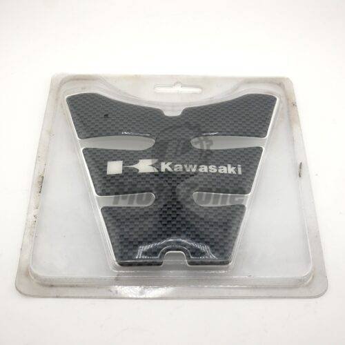 MotoZoneService - Naklejka ochronna zbiornika Kawasaki (TANK PAD) – karbon – nowy