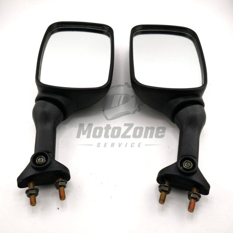 MotoZoneService - 56001A / 56001C Lusterko komplet lewe + prawe (MIRROR-ASSY LH + RH) – Kawasaki ZXR400 5600113766 / 5600113776 – nowe