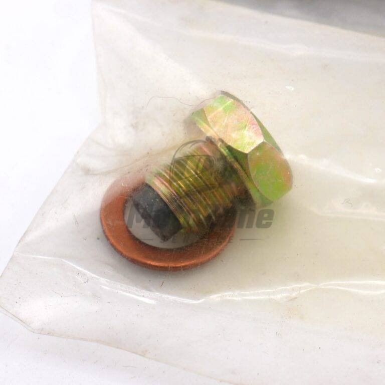 MotoZoneService - 92066 Korek spustowy oleju z magnesem 12X15 (PLUG,OIL DRAIN) – Kawasaki ZXR400 920661174 – nowe