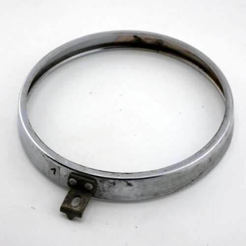 MotoZoneService - Pierścień lampy przedniej chrom DDR – Simson S51 – używane 1
