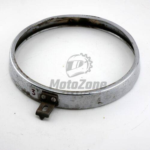 MotoZoneService - Pierścień lampy przedniej chrom DDR – Simson S51 – używane 3
