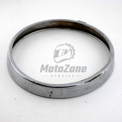 MotoZoneService - Pierścień lampy przedniej chrom DDR – Simson S51 – używane 3