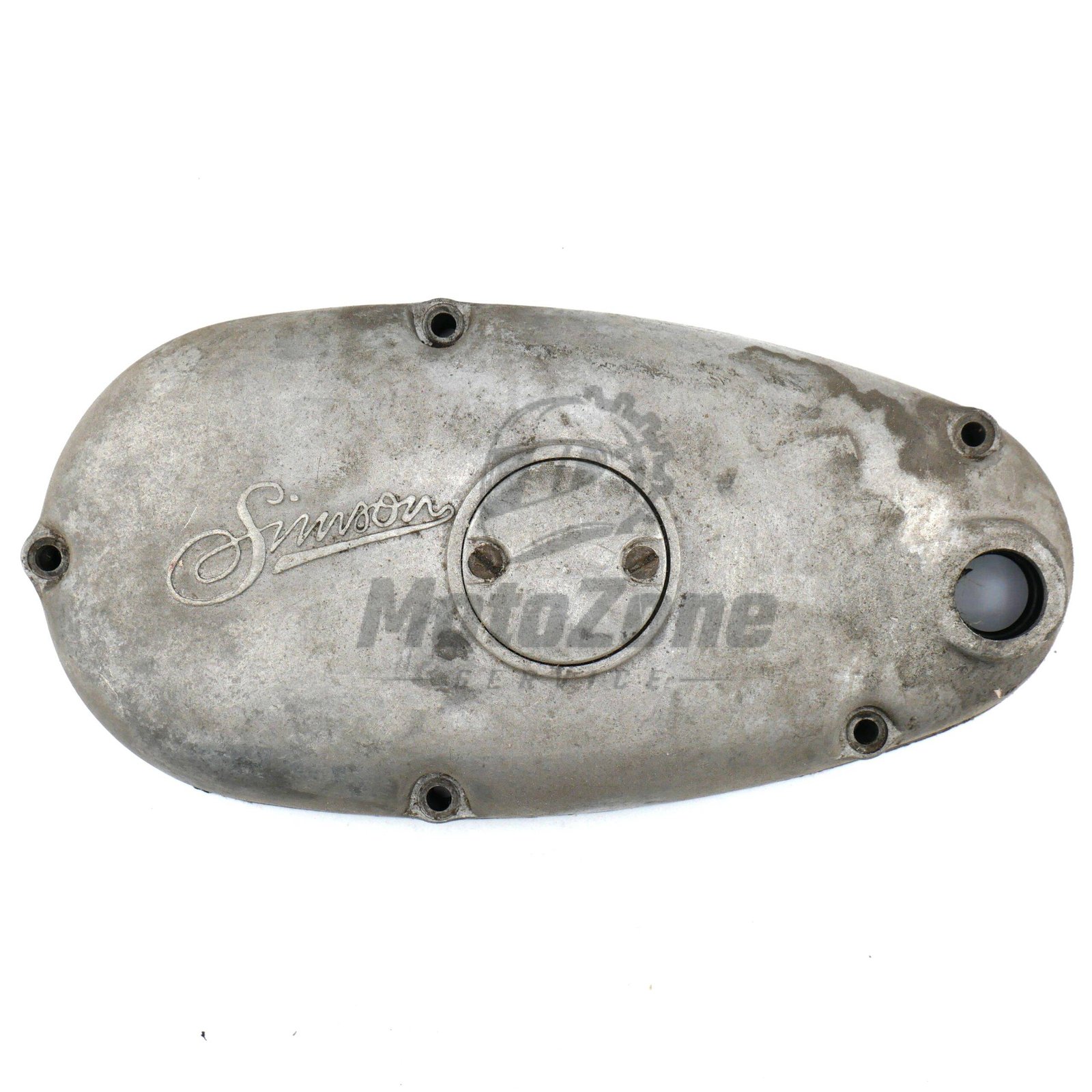 Pokrywa silnika lewa DDR – Simson DUO KR51/1 SR4-2 SR4-3 SR4-4 – używane 1 Pokrywa silnika lewa do silnika Simson DDR R21501/0401P, używana.