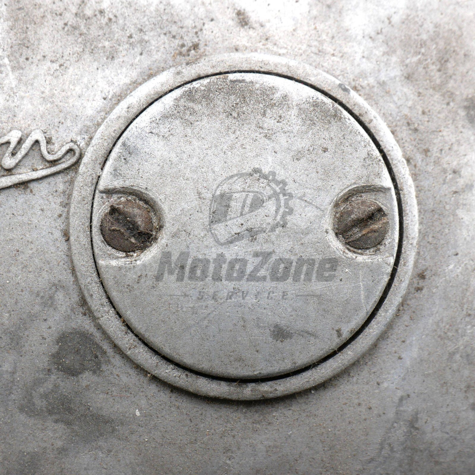 Pokrywa silnika lewa DDR – Simson DUO KR51/1 SR4-2 SR4-3 SR4-4 – używane 5 Pokrywa silnika lewa DDR R21501/0401P na motocyklu.