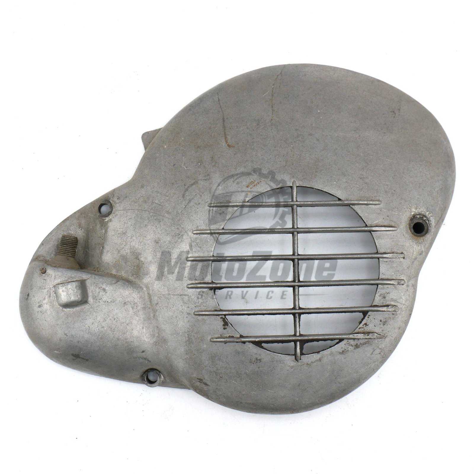 Pokrywa silnika prawa (osłona wentylatora) DDR – Simson Duo KR51/1 SR4-2 SR4-4 – używane 5 1 Prawa pokrywa silnika z osłoną wentylatora do motocykla DDR Simson Duo.