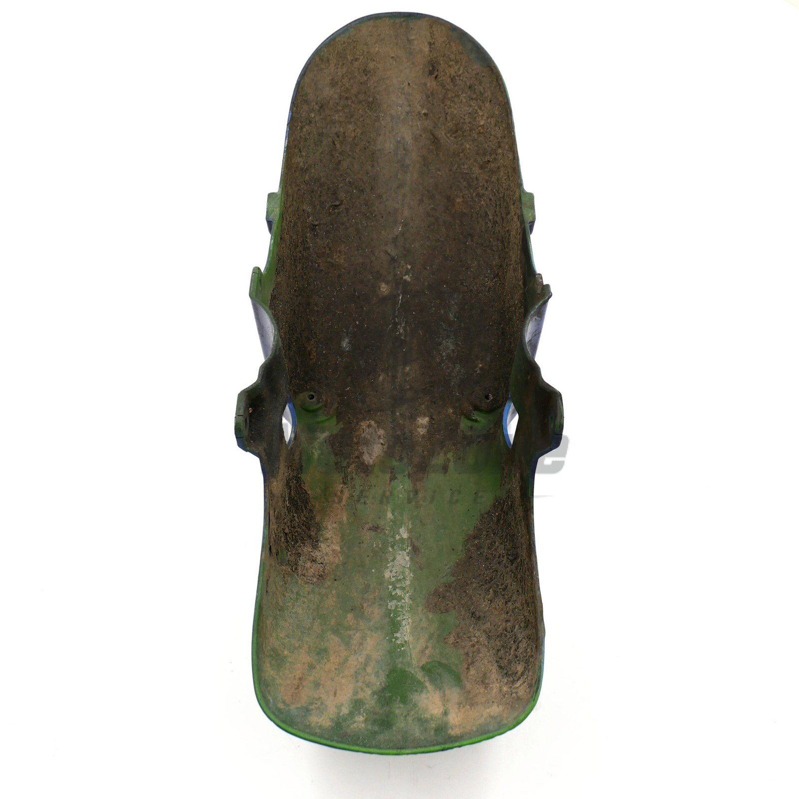 35004 Błotnik przedni (FENDER-FRONT,P.P) – Kawasaki ZXR400 35004128320 – używane 2 5 Błotnik przedni do motocykla Kawasaki ZXR400, stan używany, z widocznymi zabrudzeniami i śladami uży.