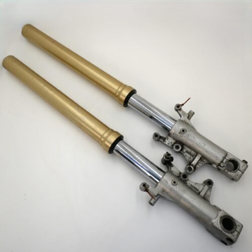 MotoZoneService - 44001 Amortyzatory przednie komplet Lagi wersja H (DAMPER-ASSY,FORK) – Kawasaki ZXR400H 1989r 440011734ES – używane OEM