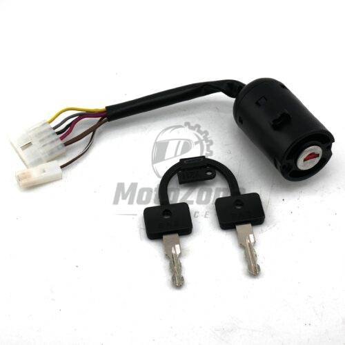 MotoZoneService - Stacyjka z dwoma kluczykami – Simson S53 SR50 – MZA 11236-B-S – nowe OEM