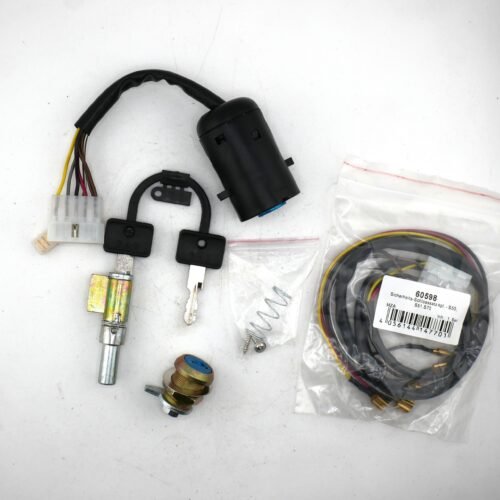 MotoZoneService - Zestaw stacyjka dwa zamki wiązka – Simson S53 – MZA 60596-A-S – nowe OEM